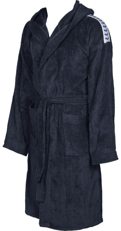 Arena Core Soft bathrobe Navy White