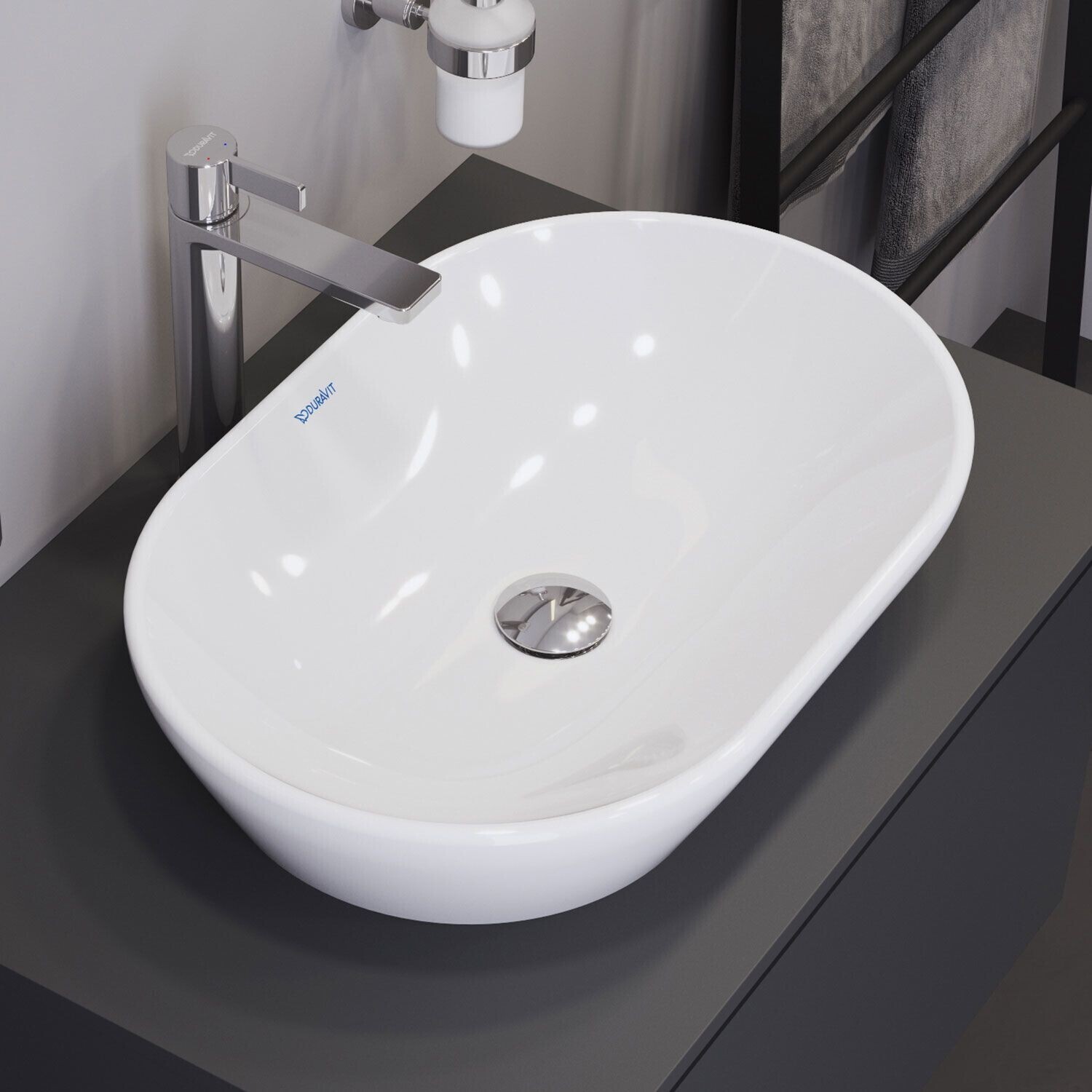 Photos - Bathroom Sink Duravit D-Neo 60 x 40 cm  (23726000701)