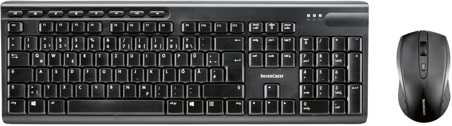 Silvercrest Tastatur und Maus Set kabellos ab 19,99 € | Preisvergleich bei