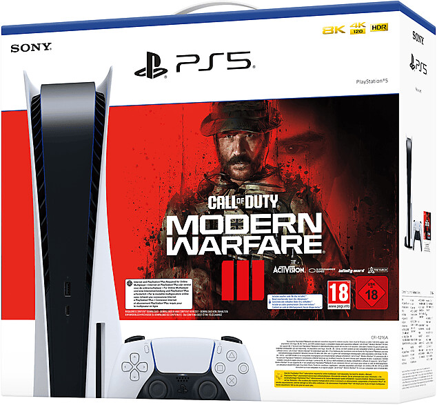 Buy Sony PlayStation 5 (PS5) + Call of Duty: Modern Warfare III from
