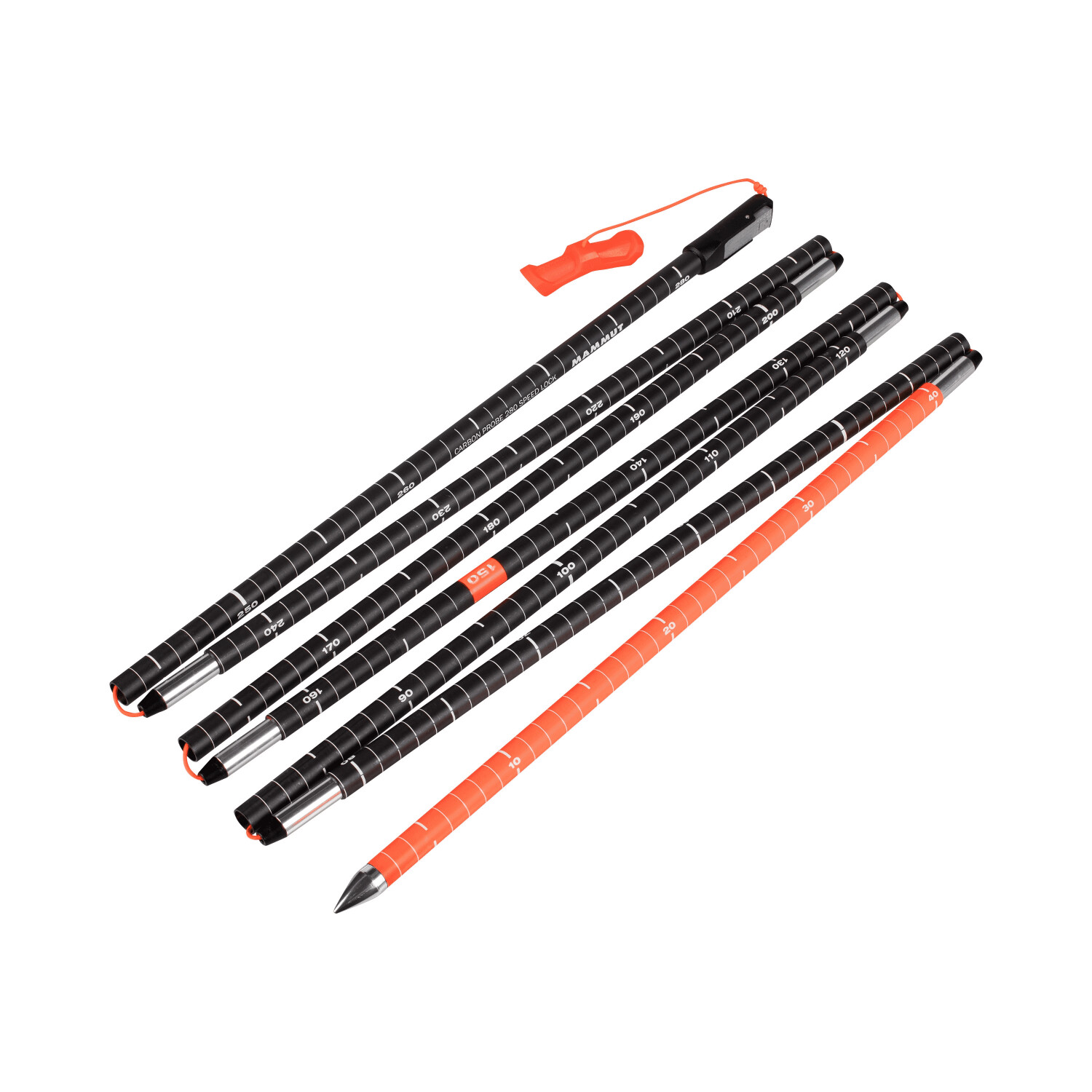 Mammut Carbon Probe 280 Speed Lock neon orange