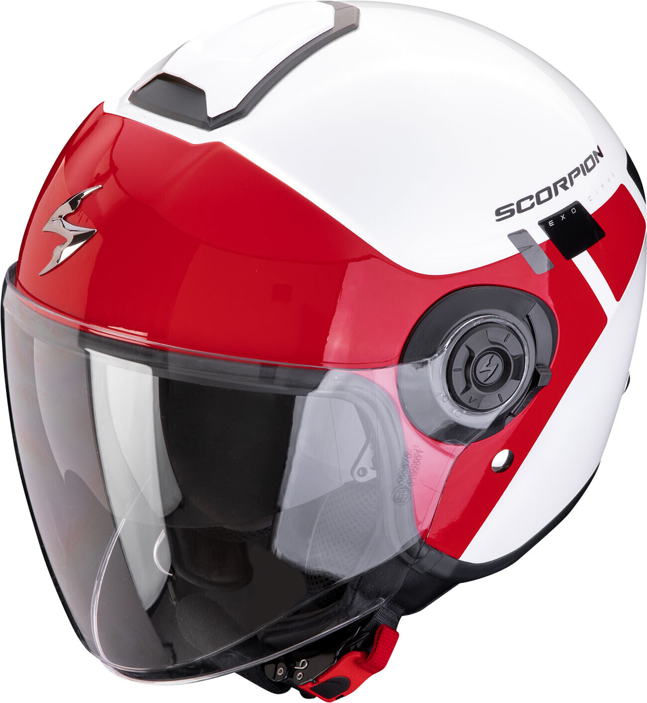 Scorpion Exo-City II blanc/rouge