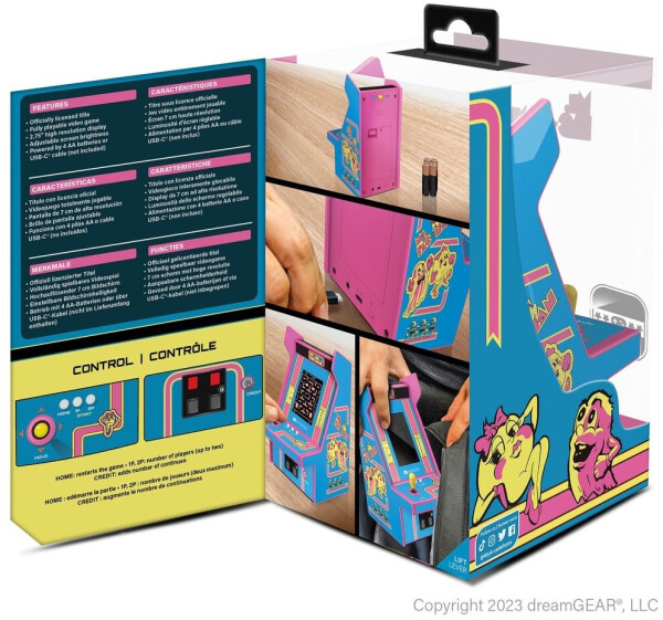 My Arcade Micro Player Pro Ms. Pac-Man, Bild 7