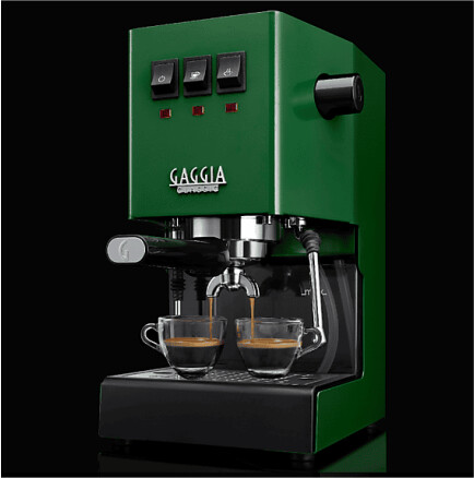 Gaggia Classic Evo Jungle GREEN, Bild 5
