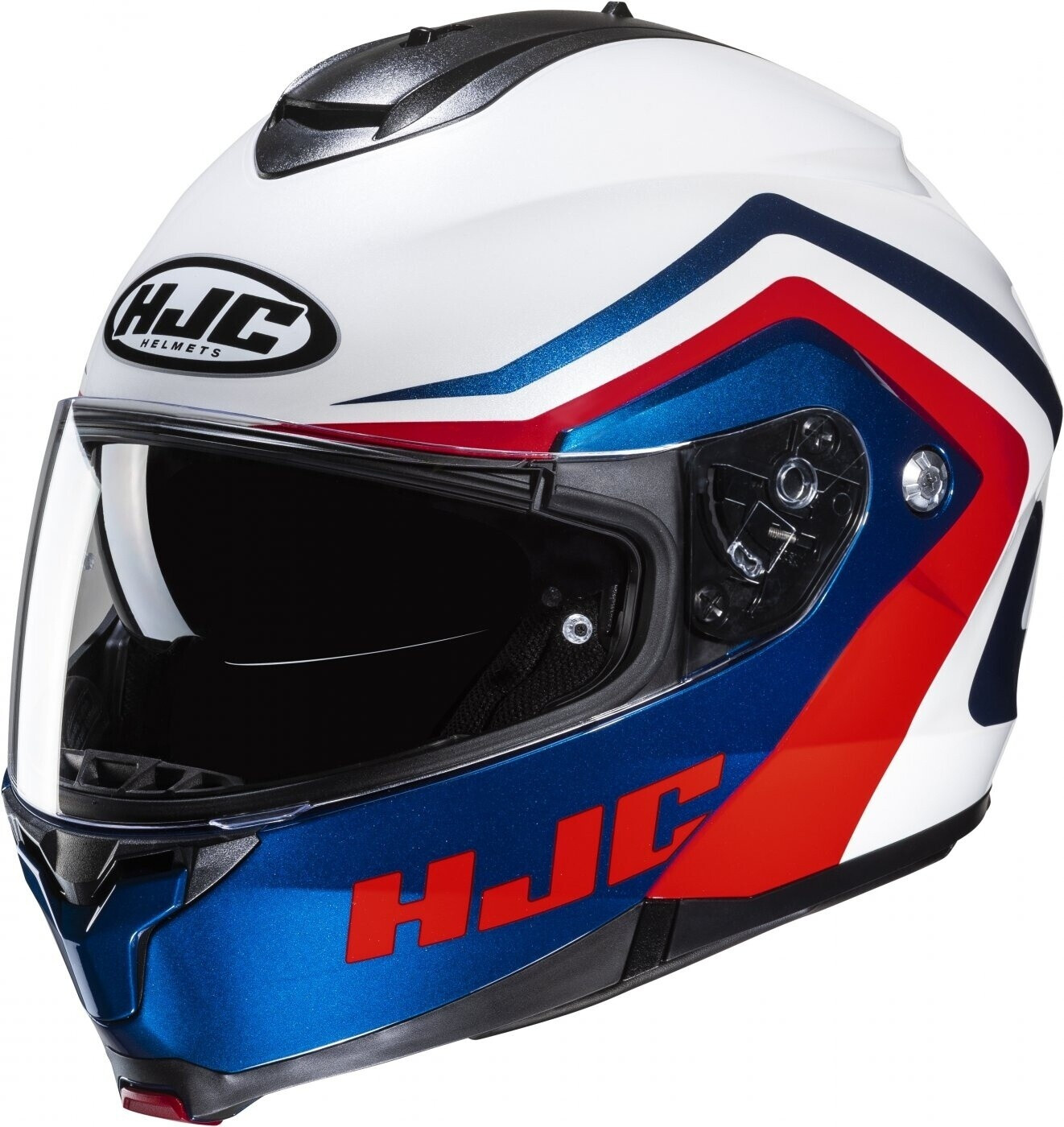 HJC C91N Nepos MC21 blanc/bleu/rouge