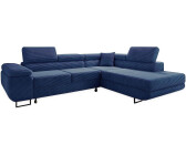 Cord Sofa Blau mit Bettkasten | Preisvergleich bei