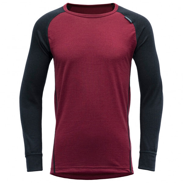 Devold Breeze Junior Shirt beetroot