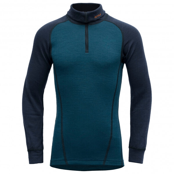 Devold Junior Duo Active Merino Zip Neck ink