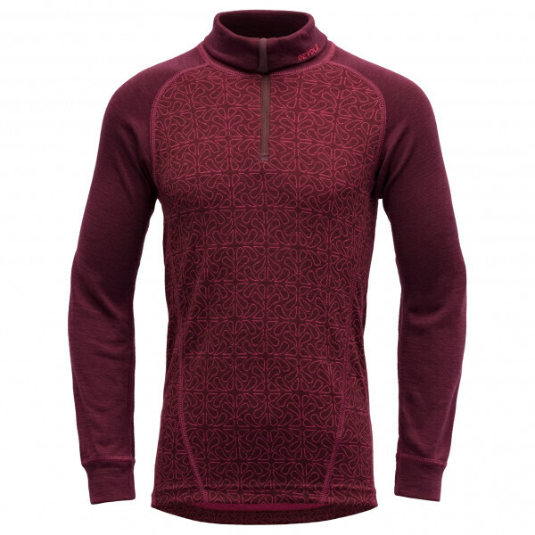 Devold Junior Duo Active Merino Zip Neck port