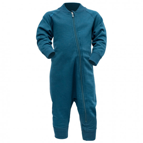Devold Kid's Nibba Merino Playsuit flood