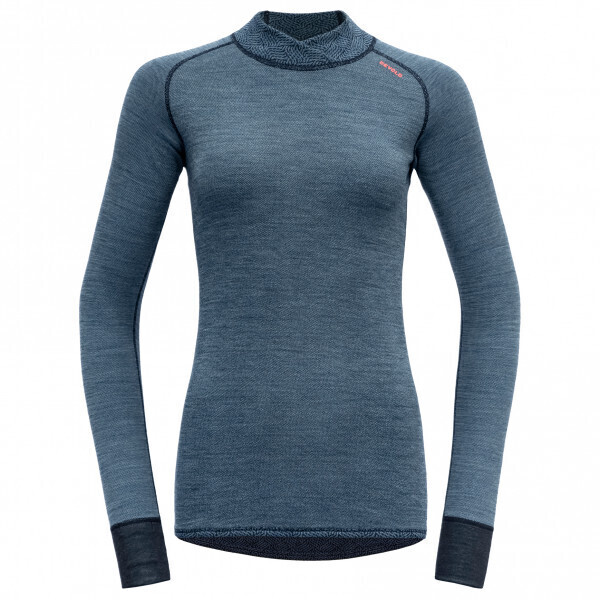 Devold Women's Kvitegga Cross Neck ink