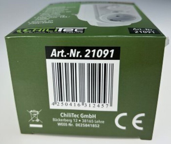 ChiliTec Steckdosenthermostat für Infrarotheizung (21091), Bild 8