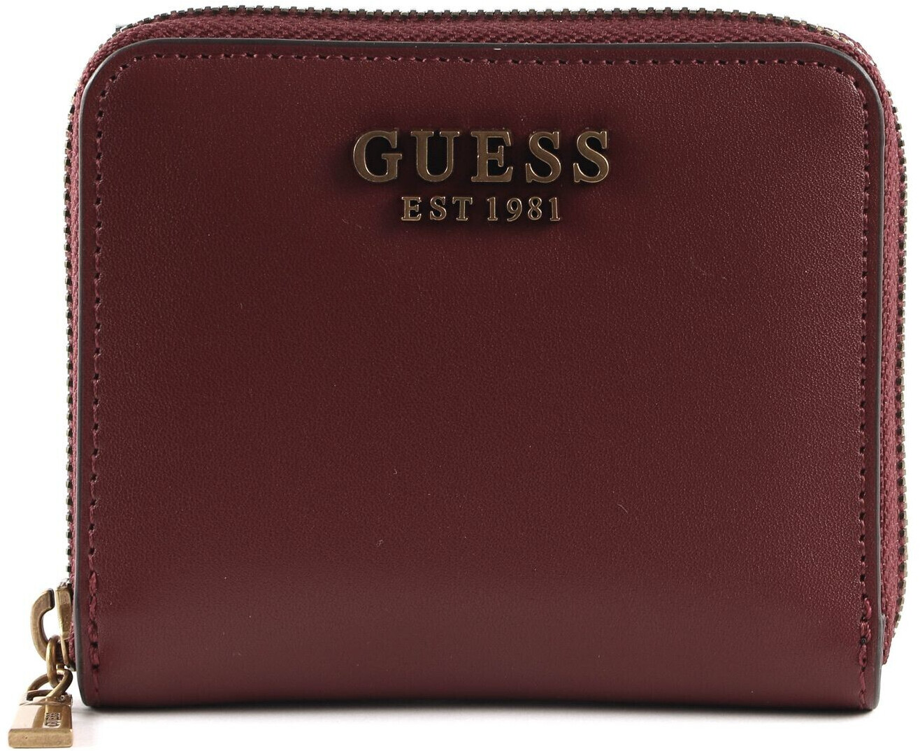 Zwarte GUESS Clutch LAUREL SLG DBL ZIP ORANIZER