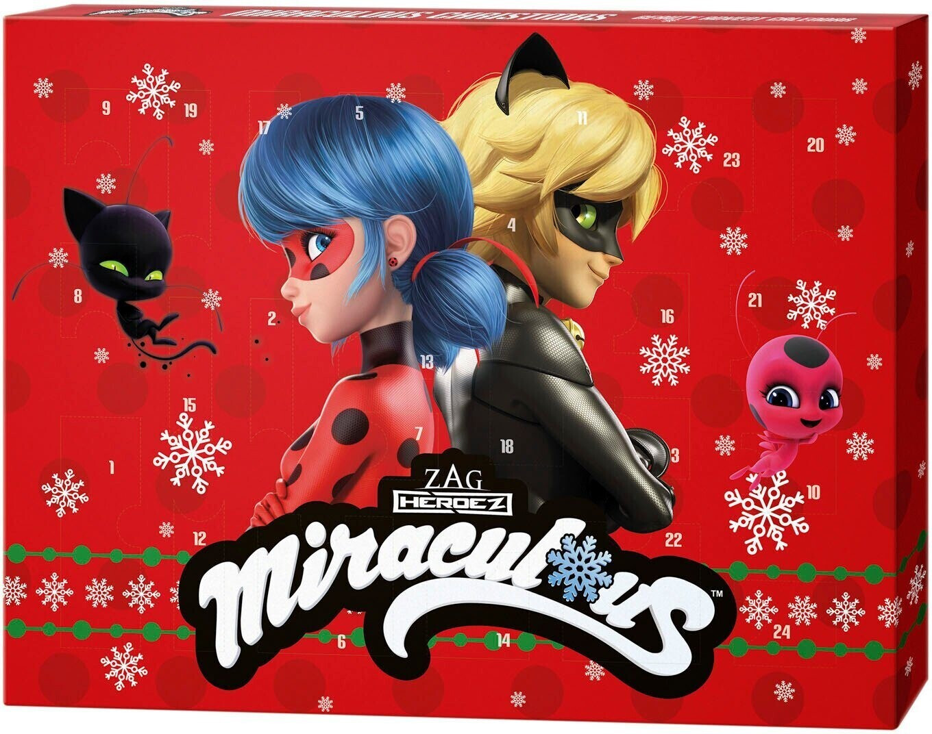 Miraculous Ladybug: Calendario de Adviento definitivo de Kwami con