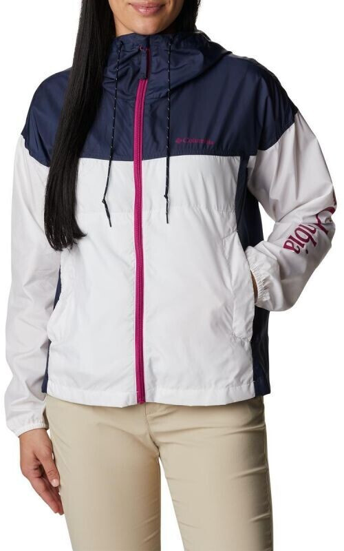Columbia Flash Challenger Novelty Windbreaker Women white/navy