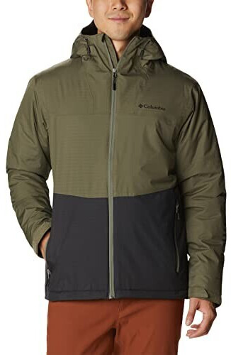 Columbia Point Park Insulated Waterproof Jacket Men 1956811 398 stone green shark au meilleur prix sur idealo