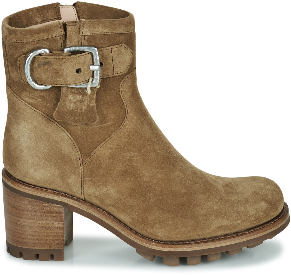 Free Lance Footwear Small Gero Buckle Nubuck camel