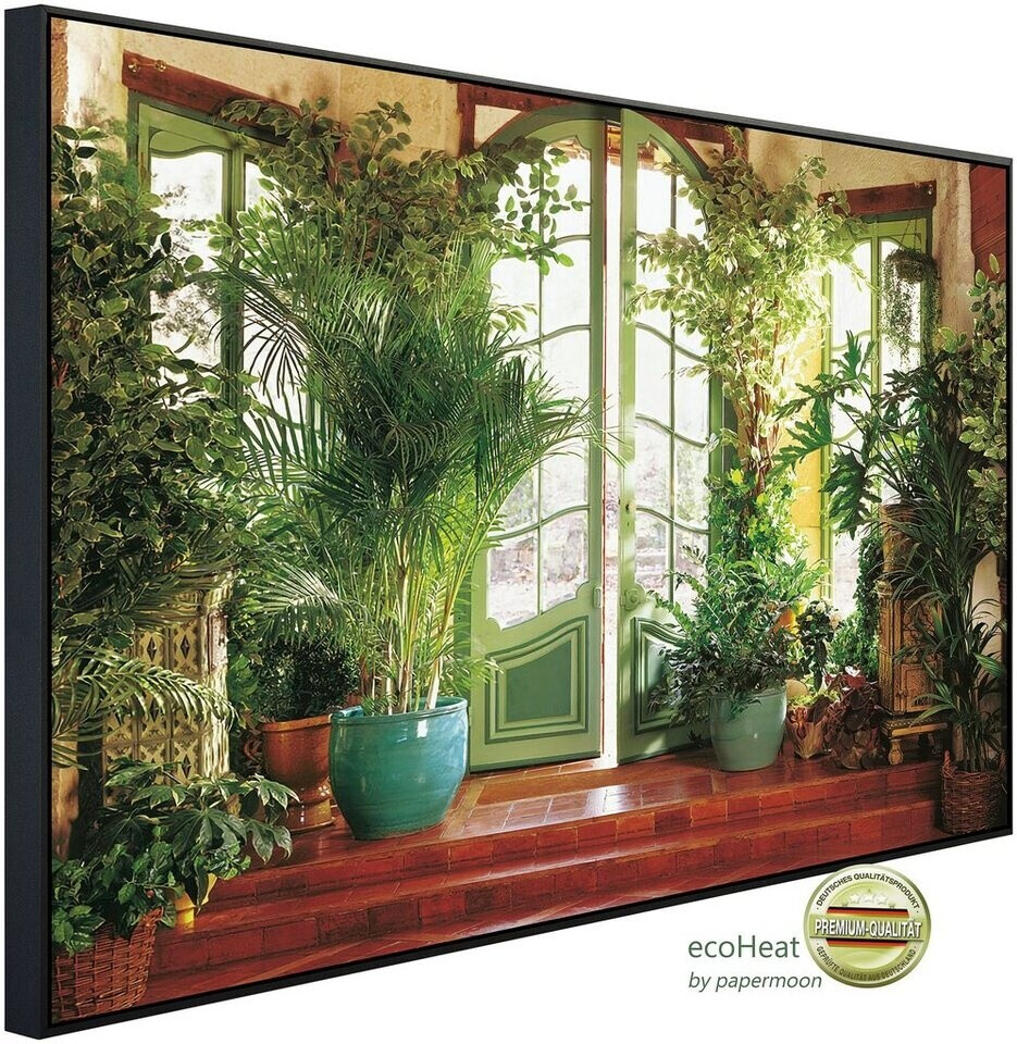 papermoon Infrarotheizung EcoHeat Larit Jardin Matt-Effekt bunt