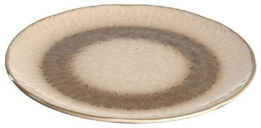 LEONARDO HOME Set 4 Piattini In Ceramica Matera - Antracite - 11 Cm, Fatto A Mano