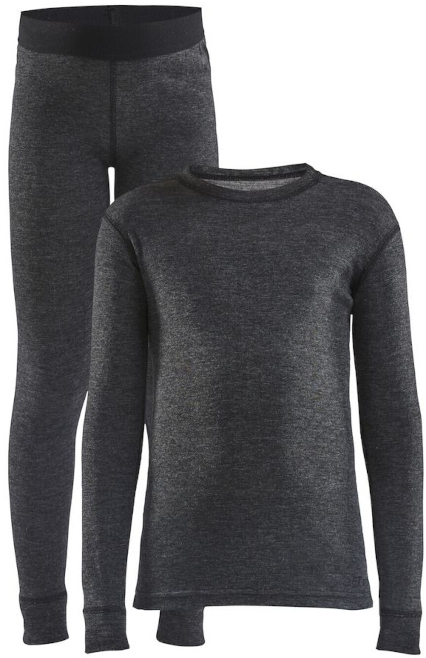 Craft CORE Wool Merino Set J Jr black melange