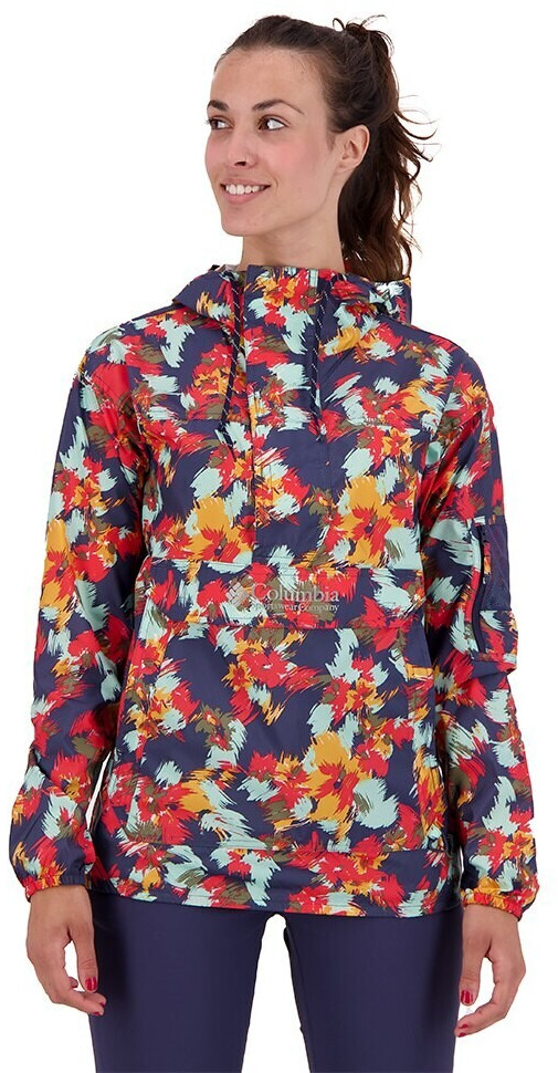 Columbia Challenger Windbreaker Women (1870951) nocturnal typhoon blooms print