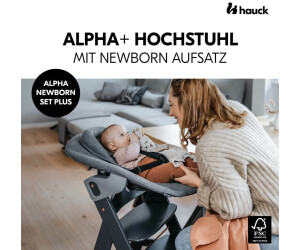 Hauck Alpha Newborn Set 2 tlg. dark grey ab 184 74
