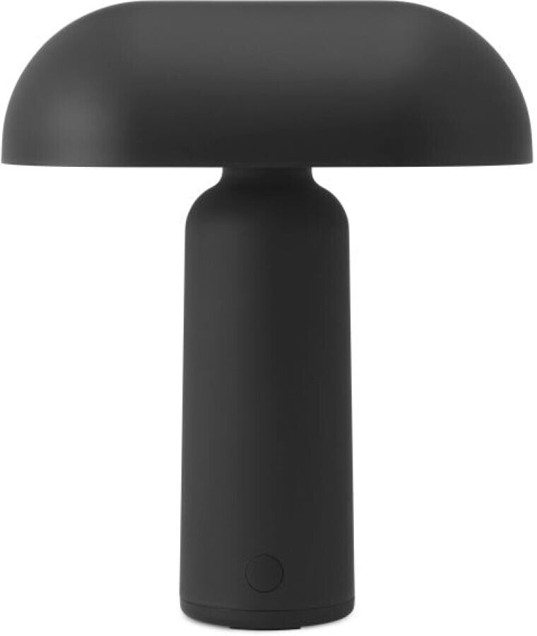 Normann Copenhagen Porta table lamp portable black 23.5x20.2 x11.2 cm / Ø 6.5 cm