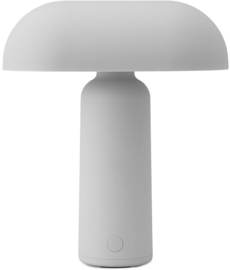 Normann Copenhagen Porta table lamp portable gray 23.5x20.2 x11.2 cm / Ø 6.5 cm