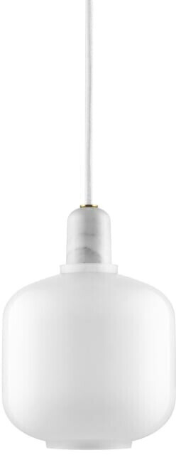Normann Copenhagen Amp pendant light small white/white Ø 14x17 cm