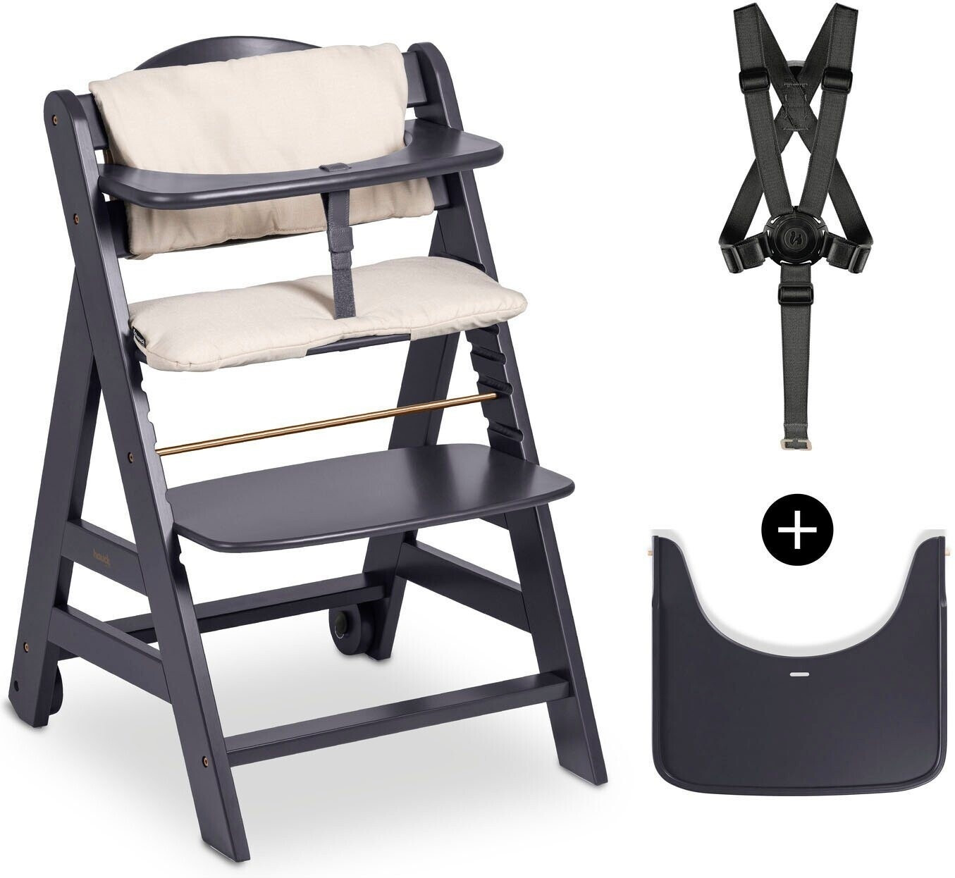 Hauck Beta + dark grey