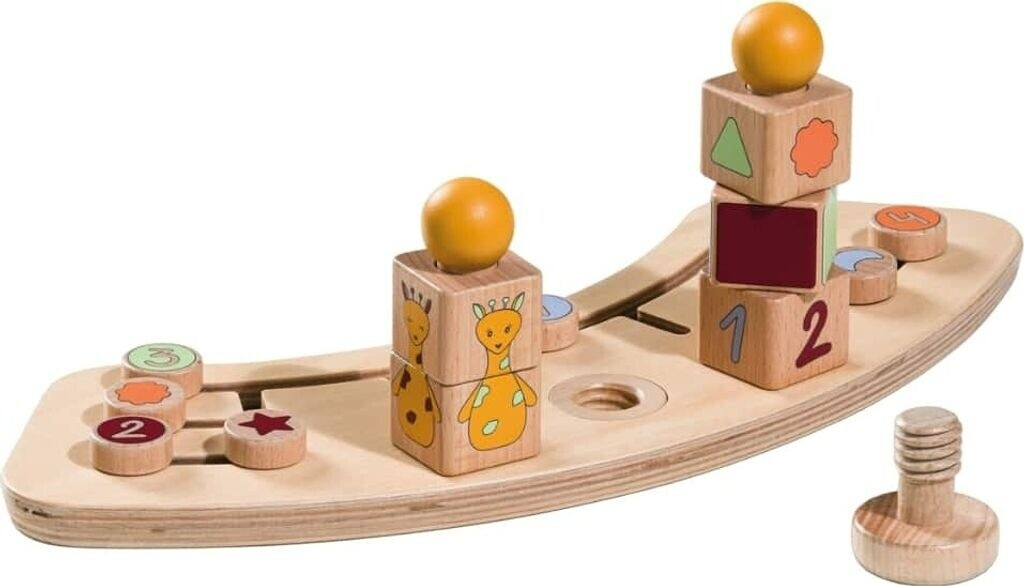 Hauck Alpha Play Sorting Set giraffe white