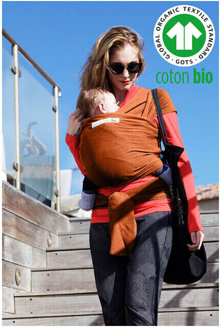Love Radius Écharpe de portage Basic Bio fauve