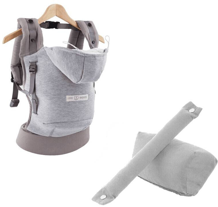 Love Radius Pack HoodieCarrier gris athlétique