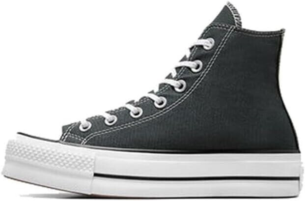 Converse mujer hot sale grises desgastadas