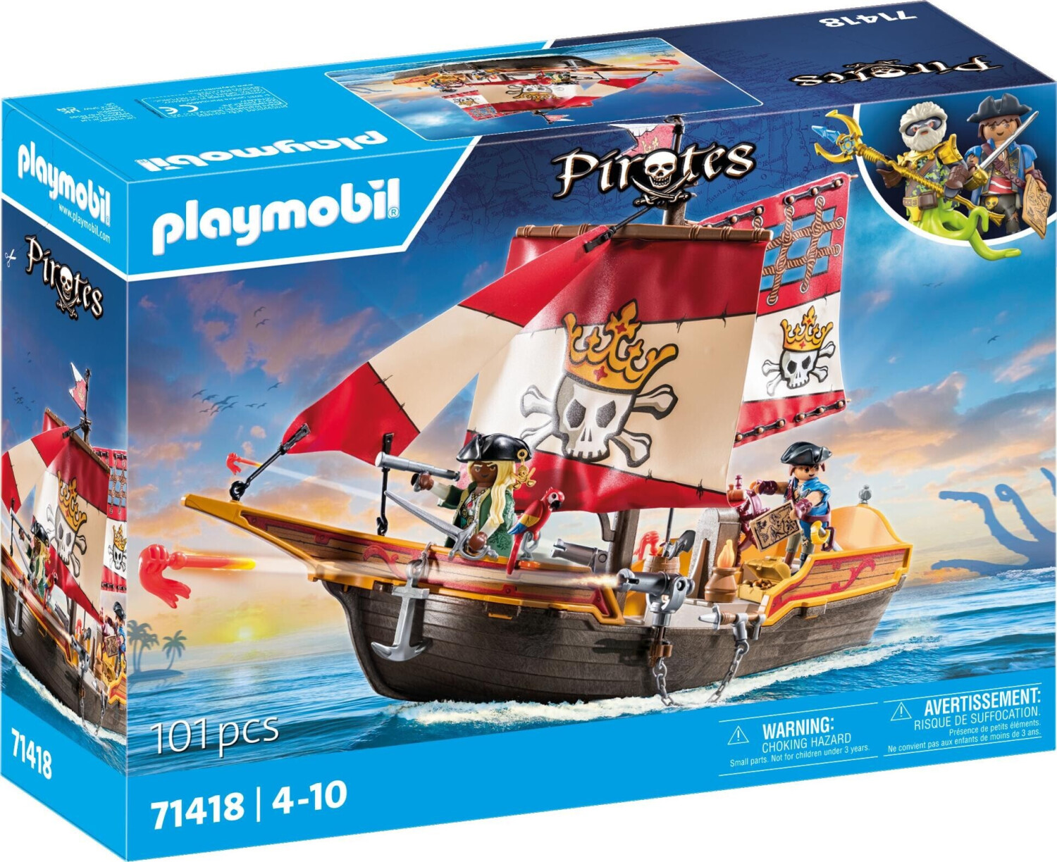 Playmobil Pirates (71418) au meilleur prix sur
