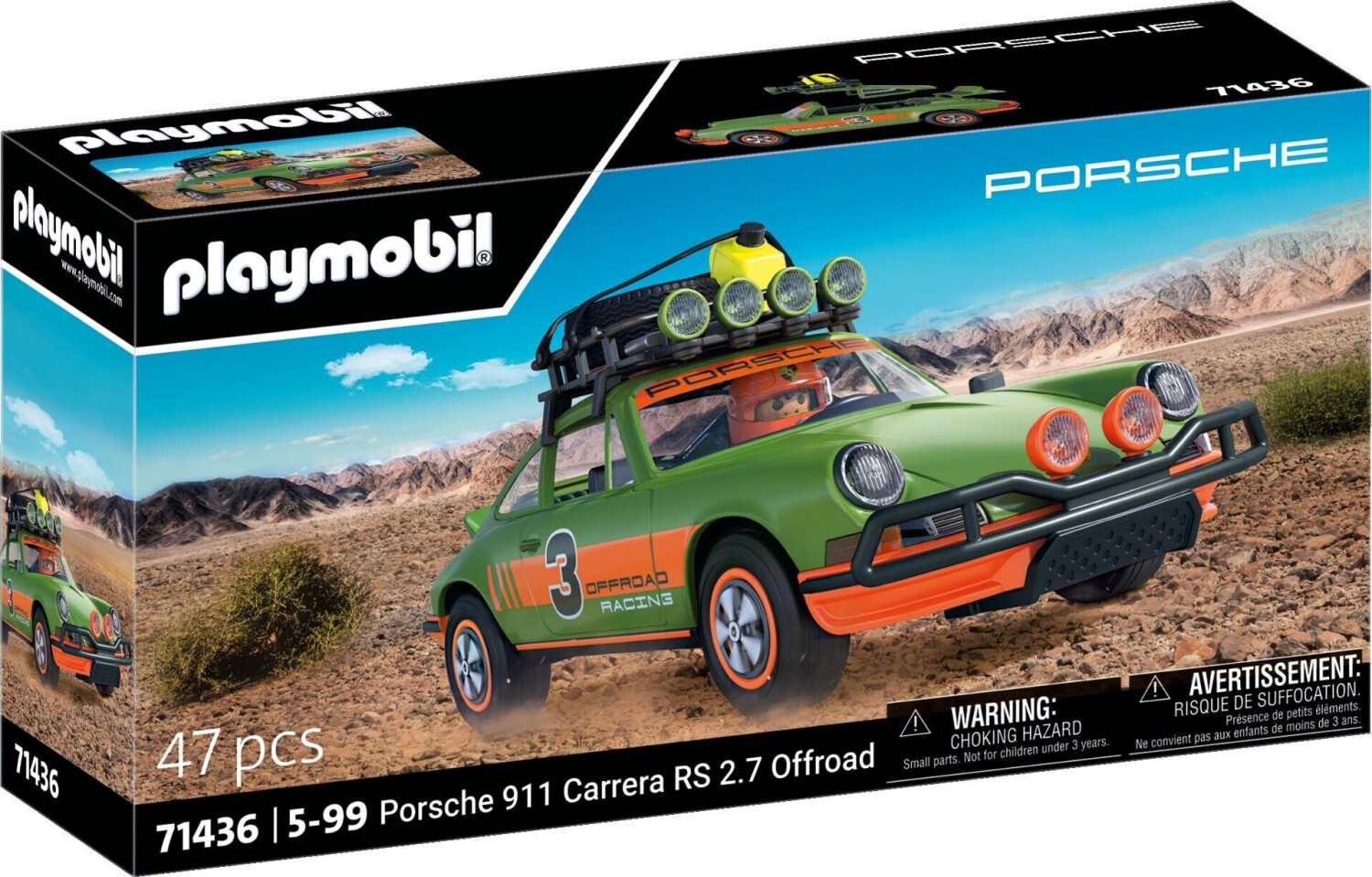 Buy Playmobil Porsche 911 Carrera RS 2.7 Offroad 71436 from 46.49 Today Best Deals on idealo