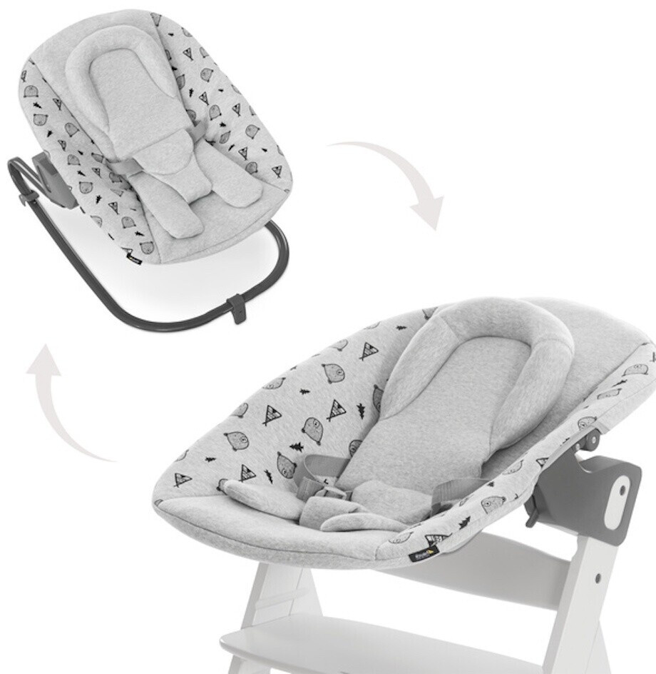 Hauck Alpha Bouncer Premium light grey