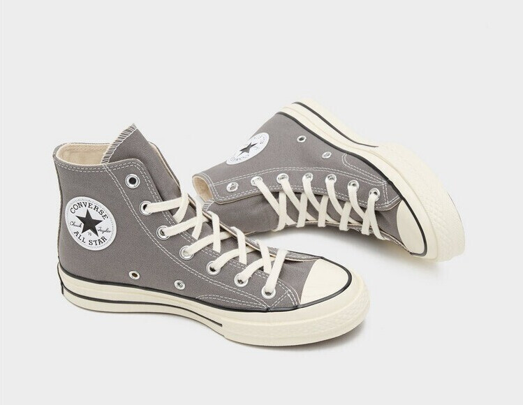 Converse platform grigie vintage shop