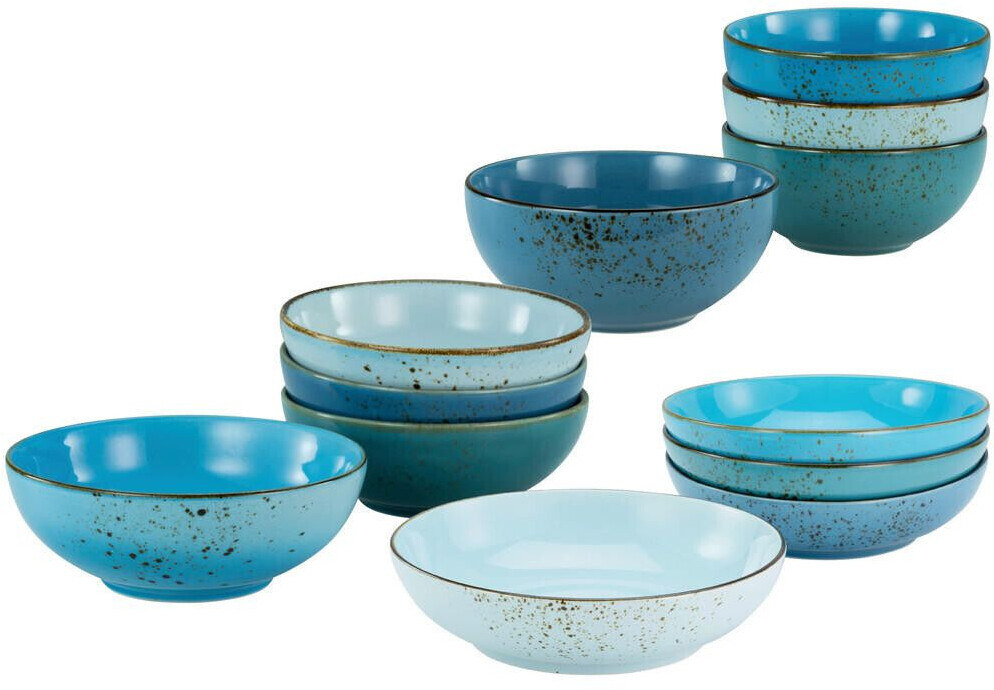 CreaTable Nature Collection Buddhabowl Bowl-Set 12-teilig Aqua ab € 90,84 |  Preisvergleich bei