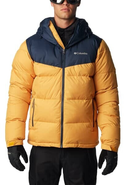 Columbia Iceline Ridge Ski Jacket raw honey/collegiate navy