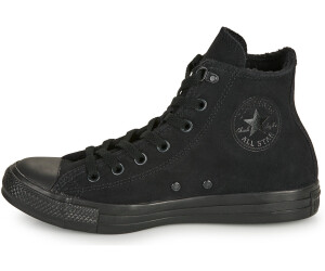 Plain black converse high tops new arrivals