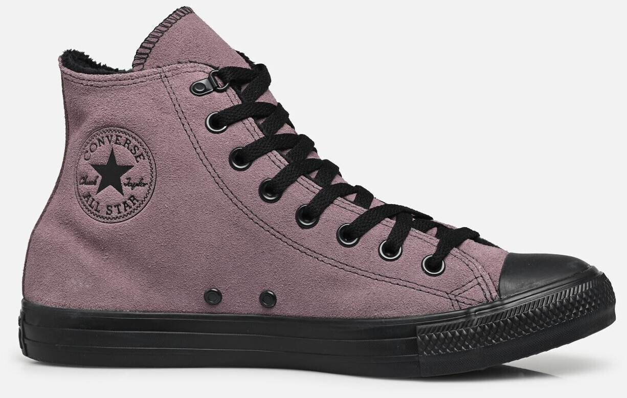 Converse chuck taylor all star top suede and faux shearling low top
