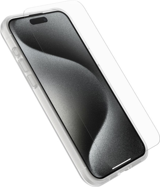 OtterBox React + Glass Bundle - Kit (iPhone 15 Pro Max), Smartphone Hülle, Transparent