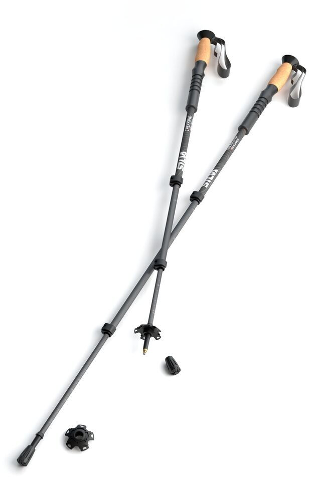 Silva Walking poles alu/cork black (38121)