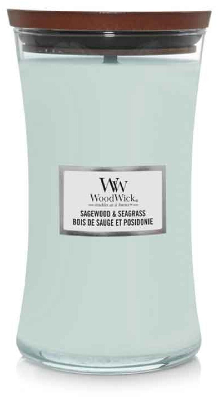 WoodWick Sagewood & Seagrass 610g