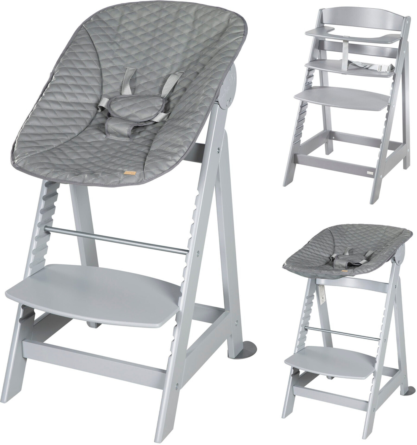 Roba Born Up Set 2in1 taupe/stone quilted