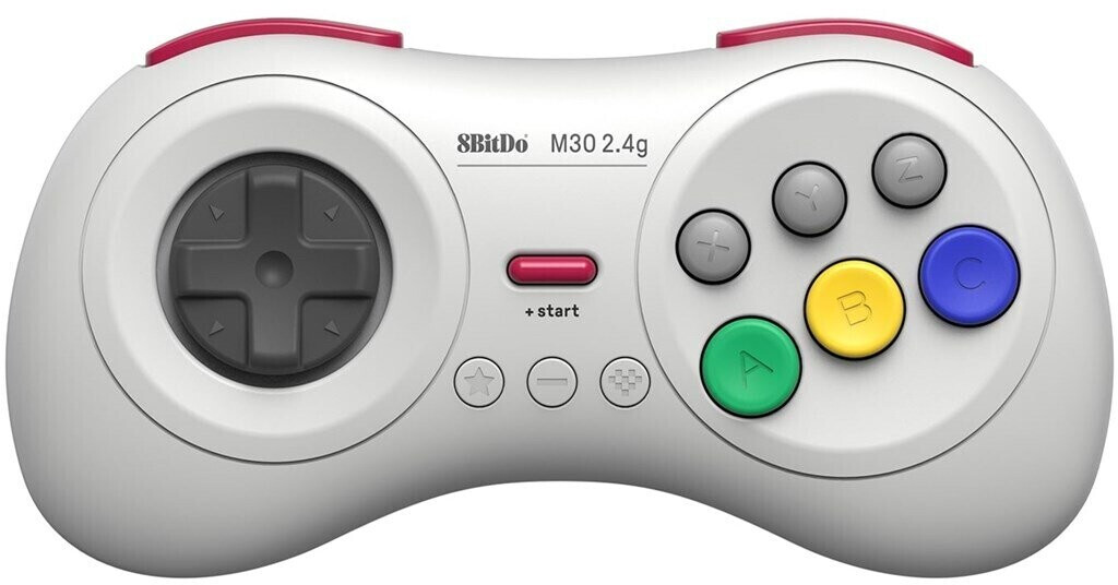 8bitdo M30 Mini 2.4G Gamepad White