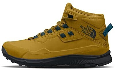The North Face Cragstone Leather Hiking Boot Men Arrowwood Yellow/Tnf black