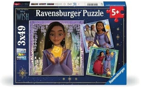 Photos - Jigsaw Puzzle / Mosaic Ravensburger Disney Wish 3x49 pcs  (05702)