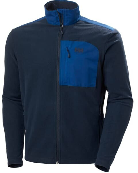 Fleece jacket navy blue top
